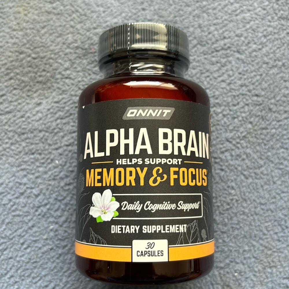 Onnit- alpha brain —
